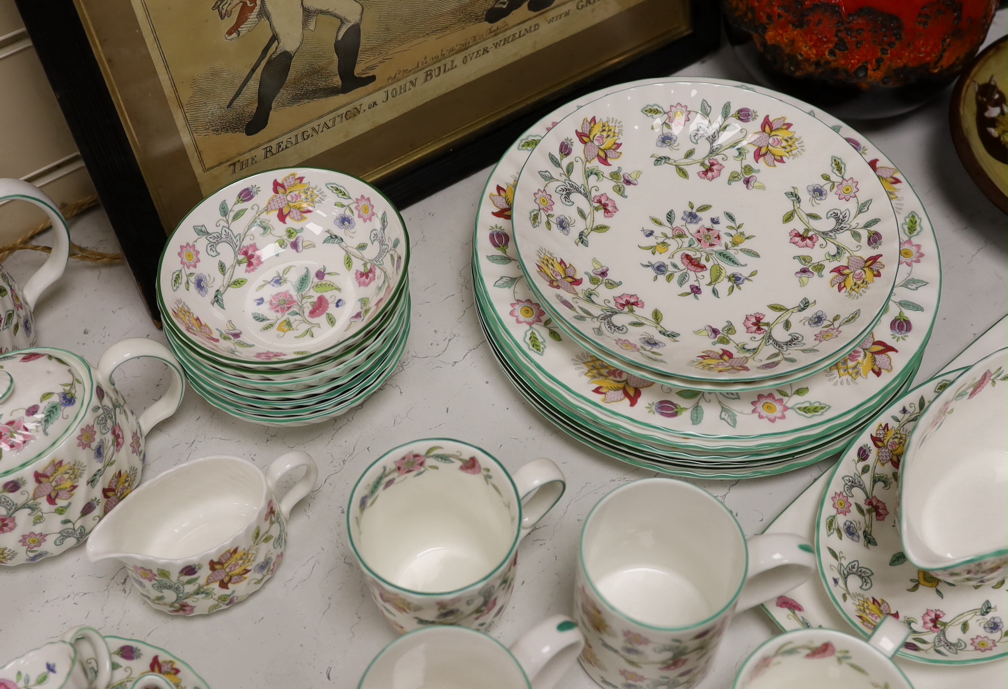 A Minton Haddon Hall tea and coffee service